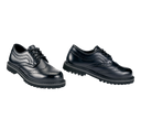 Bottines Brandit Budapester Phantom 4 œillets cuir perforé coque d'acier semelle cousue