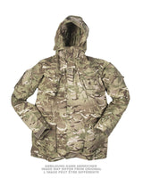 Smock britannique en coton-polyester, veste de surplus militaire d'occasion