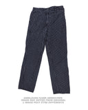 Pantalon de personnel de restauration Bundeswehr en toile rayée, occasion