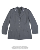 Veste d'uniforme Bundeswehr coupe femme, laine vierge et polyester, occasion