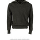 Pull de l'armée grecque à fermeture à glissière, coton et polyester, occasion