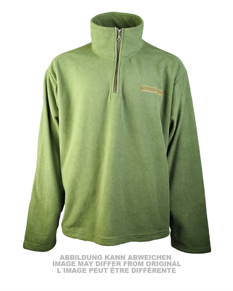 Veste polaire de l'armée grecque en polyester, surplus militaire d'occasion