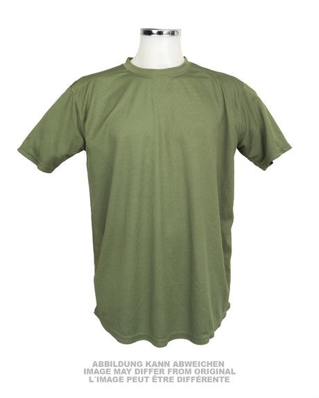 T-shirt technique Coolmax de l'armée britannique, plusieurs coloris, occasion