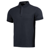 Polo Pentagon Valor en piqué de coton élasthanne 210 g/m² à patte de boutonnage cachée