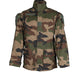 Veste de combat T4 de l'armée française en pur coton, surplus usagé