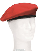 Béret de l'armée de terre allemande en pure laine doublé coton, occasion