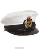 Casquette à visière de la marine allemande, surplus militaire d'occasion