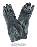 Gants en caoutchouc type américain, surplus militaire d'occasion allemand