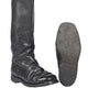 Bottes à tige en cuir de l'armée polonaise, dotation de troupe d'occasion