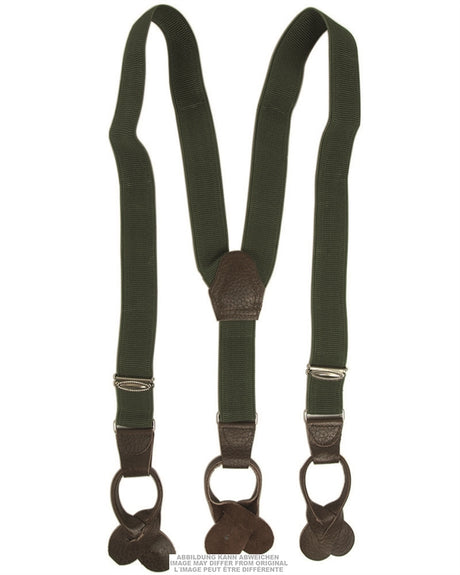 Bretelles de pantalon modèle M60 de l'armée tchécoslovaque, occasion