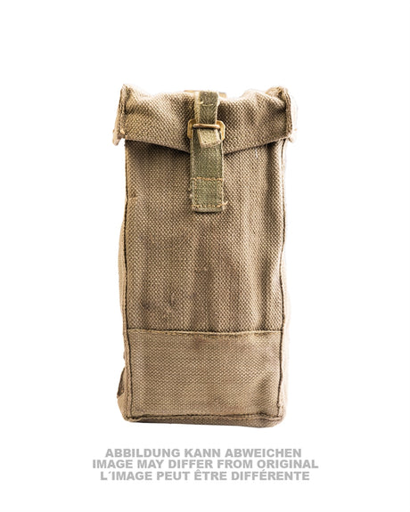 Porte-chargeur ouvert grand format de l'armée belge, surplus d'occasion