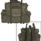 Petit sac à dos de l'armée belge en toile enduite PVC, surplus d'occasion