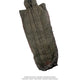 Sac de couchage sarcophage de l'armée grecque en nylon garni de polyester
