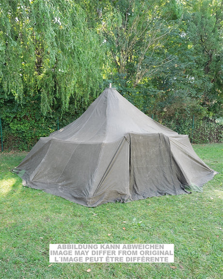 Tente pyramidale suédoise de 20 m² avec poêle et armature, occasion