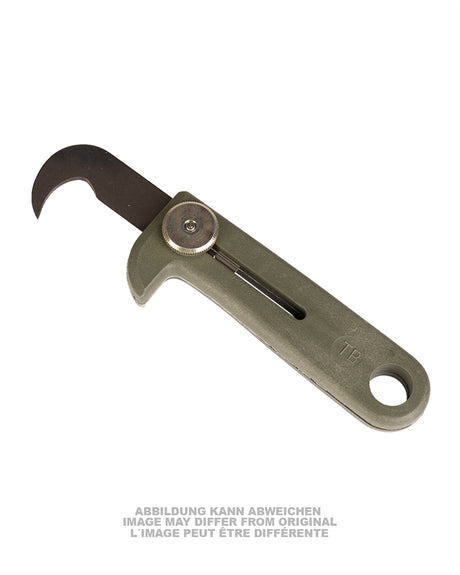Coupe-sangle de parachutiste de l'armée française, stock ancien de dépôt