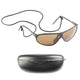Lunettes de soleil de l'armée suisse Suvasol avec étui, stock ancien