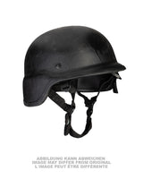 Casque de combat de présentation en aramide, pièce neutralisée de surplus