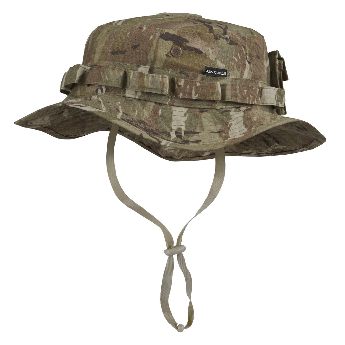 Chapeau de brousse Pentagon Jungle Hat ripstop 65/35 avec poche arrière amovible