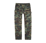 Pantalon Brandit Adven Slim Fit coton extensible assise renforcée six poches et cordon de taille