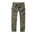 Pantalon Brandit Adven Slim Fit coton extensible assise renforcée six poches et cordon de taille