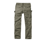 Pantalon Brandit Adven Slim Fit coton extensible assise renforcée six poches et cordon de taille