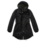 Parka Brandit Marsh Lake coupe femme à pans longs doublure matelassée et peluche