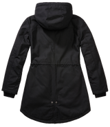 Parka Brandit Marsh Lake coupe femme à pans longs doublure matelassée et peluche