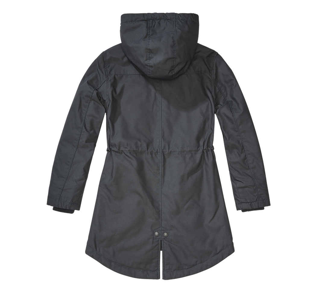 Parka Brandit Marsh Lake coupe femme à pans longs doublure matelassée et peluche