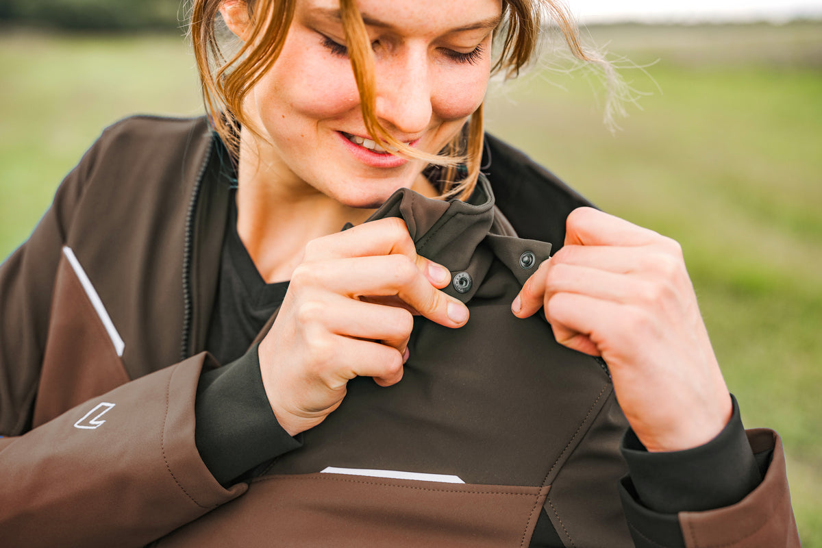 Veste softshell femme Haix Flextreme doublure filet revêtement céramique renforcé