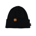Bonnet Haix BC Beanie laine vierge et polyacrylique écusson cuir bord repliable