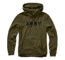 Sweat à capuche Brandit Army molleton gratté 270 g/m² avec marquage sur la poitrine