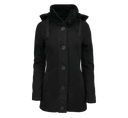 Veste polaire Brandit Square coupe femme 250 g par m² capuche amovible à glissière