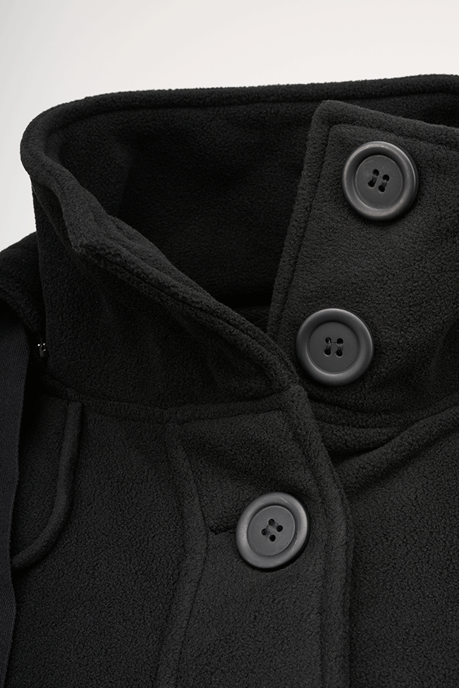 Veste polaire Brandit Square coupe femme 250 g par m² capuche amovible à glissière
