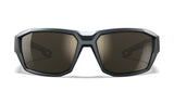Lunettes balistiques Wiley X WX Alpine MIL-PRF-32432A verres Captivate miroir gris graphite