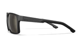 Lunettes de protection Wiley X WX Apex ANSI Z87.1 verres polarisés Captivate miroir noir mat
