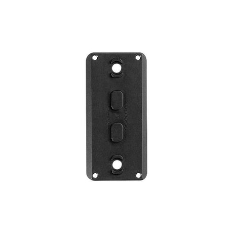 Adaptateur M-LOK queue d'aronde RRS/ARCA Magpul 2 fentes en aluminium 8 cm