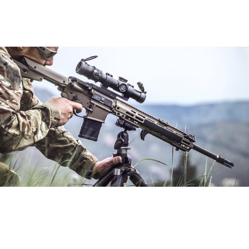 Adaptateur de trépied M-LOK Magpul aluminium anodisé interface Manfrotto RC2 Q2