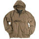 Anorak coupe-vent Mil-Tec Combat Summer en polyester microfibre avec capuche à cordon et grande poche kangourou