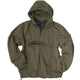 Anorak coupe-vent Mil-Tec Combat Summer en polyester microfibre avec capuche à cordon et grande poche kangourou