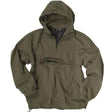 Anorak coupe-vent Mil-Tec Combat Summer en polyester microfibre avec capuche à cordon et grande poche kangourou