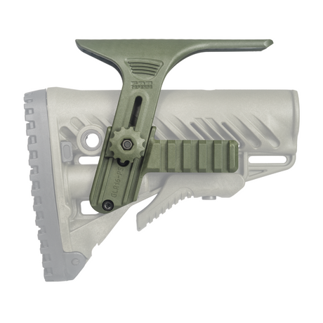 Appui-joue FAB Defense GPCP avec rails Picatinny pour crosse tactique GLR-16