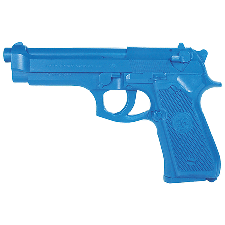 Arme d'entraînement Blueguns Beretta — réplique inerte en polyuréthane renforcé acier