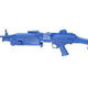 Arme d'entraînement Blueguns FN Herstal M249 SAW — réplique inerte en polyuréthane renforcé acier