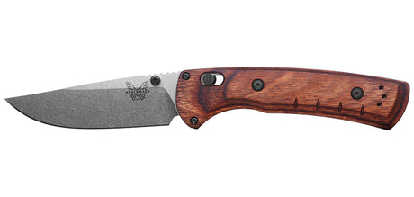 Couteau pliant Benchmade SlipRidge Wood 15090 acier MagnaCut lame 89 mm