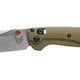 Couteau pliant Benchmade Mini Taggedout CPMS45VN 15534 acier CPMS45VN lame 77 mm