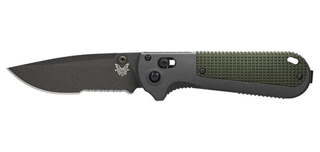 Couteau pliant Benchmade Redoubt - Mixte 430 acier CPM D2 lame 90 mm