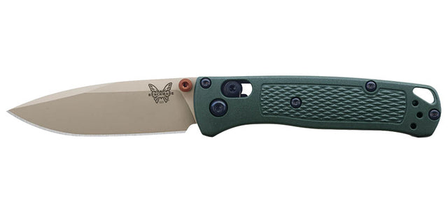 Couteau pliant Benchmade Mini Bugout Taiga Green 533 acier Elmax lame 72 mm