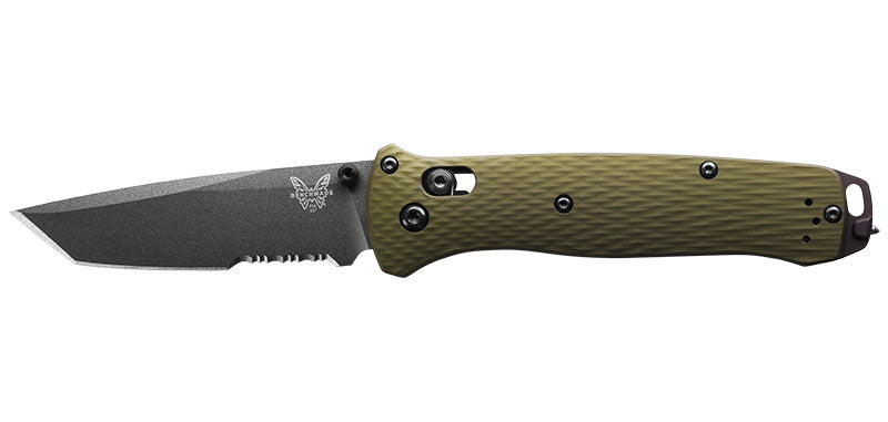 Couteau pliant Benchmade Bailout 537SGY-1 acier CPM M4 lame 86 mm