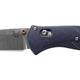 Couteau pliant Benchmade Mini Barrage Crater Blue 585 acier CPM S30V lame 75 mm