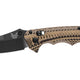 Couteau pliant Benchmade Mini Bedlam 865BK-01 acier CPM S90V lame 88 mm